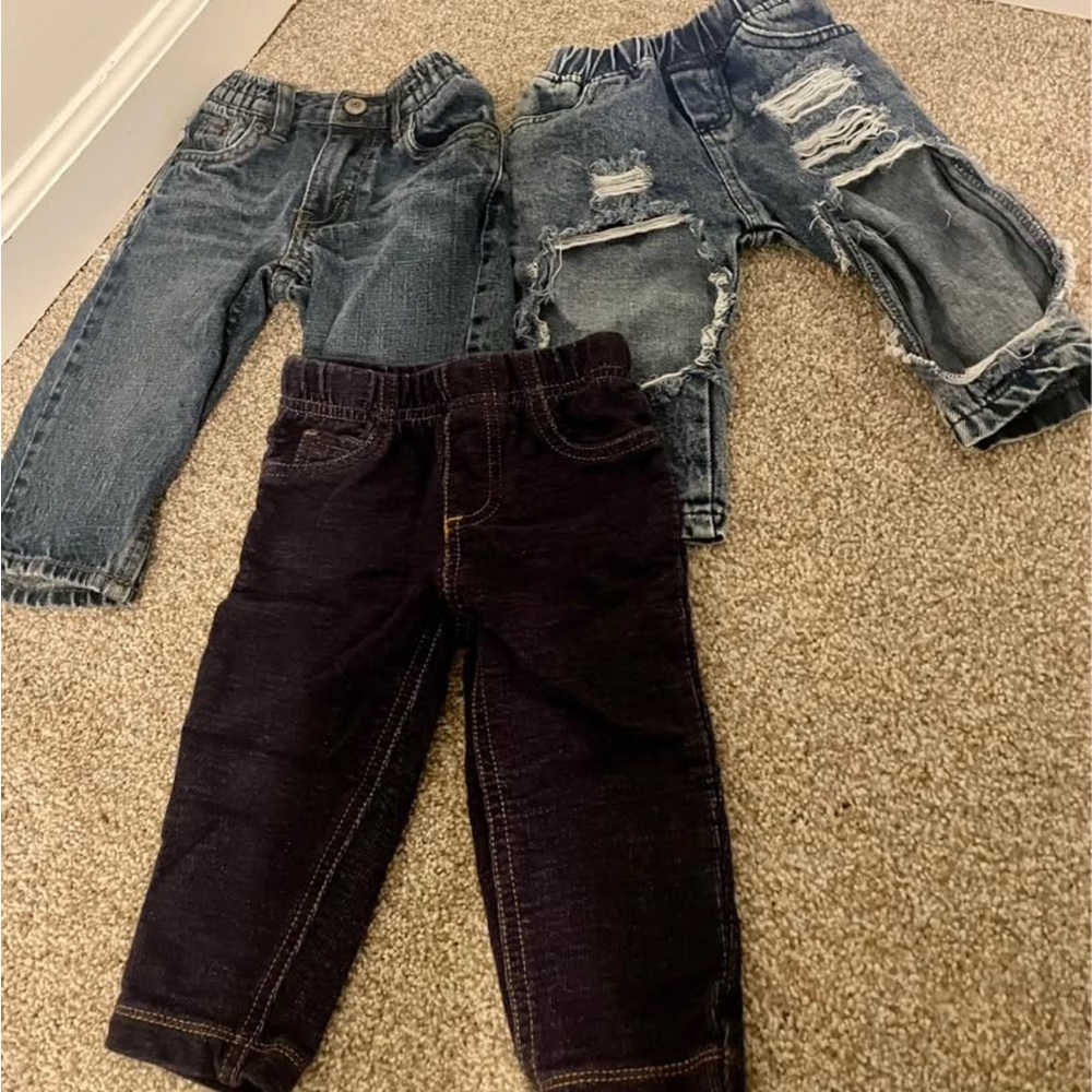 Boys 12 Month Jeans – Lot of 3 (Levi’s & Carter’s)